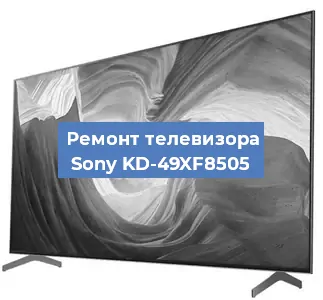 Ремонт телевизора Sony KD-49XF8505 в Санкт-Петербурге